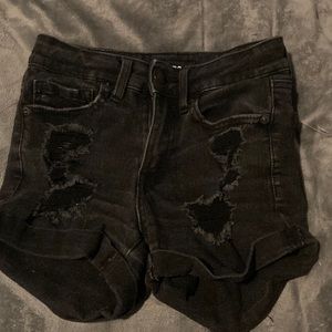 size 00 aero jean shorts